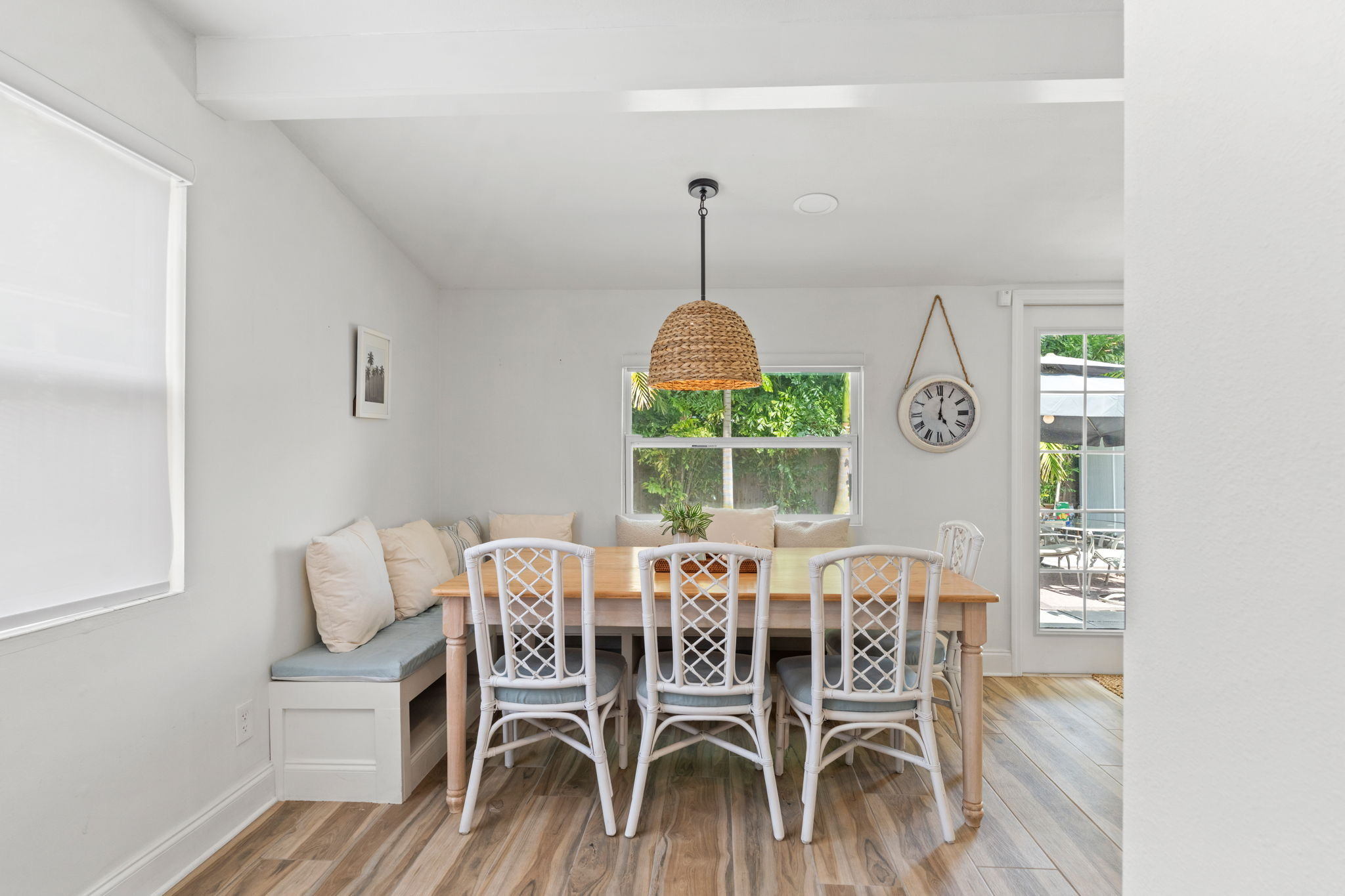 Staged dining room, Gulfport